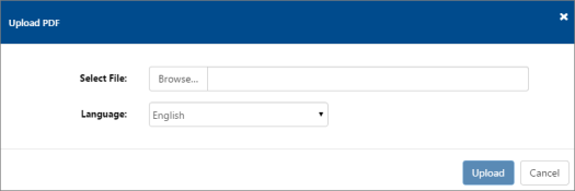 Upload PDF